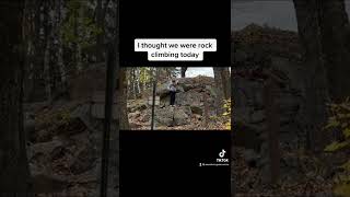 We both had different ideas for exploring Rib Mountain #wanderingwisconsin