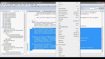 WebSocket Tutorial 05 (Programmatic Endpoint chatroom web app.)