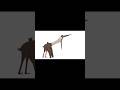 The sound that Quetzalcoatlus could've made..💀(stick nodes animation) #jurassicworld #shorts  (meme)