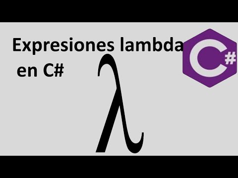 Expresiones lambda en c#