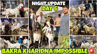 DEONAR BAKRA MANDI DAY 6 NIGHT TOUR || KHARIDAAR VPYARIYO SE PARESHAN