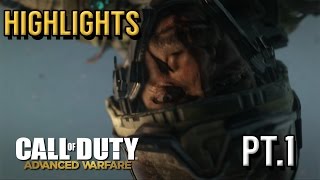 Highlights... Call Of Duty Advanced Warfare - Part 1 | Campaign Funny Moments