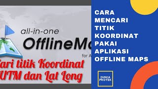 HOW TO FIND POINT COORDINATES USING OFFLINE MAPS APP‼️ screenshot 4