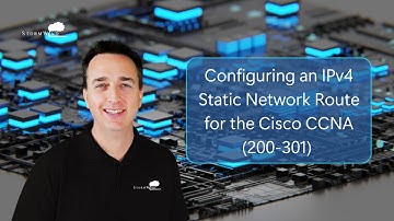 Configuring an IPv4 Static Network Route for the Cisco CCNA (200-301)