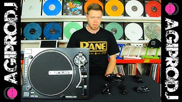 Reloop RP-8000 review & comparison to Technics SL-1210M5G by EYECON | agiprodj
