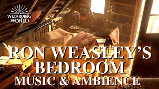 Harry Potter Inspired Ambience - Ron Weasley's Bedroom - Relaxing Soundscape for Studying and Sleep