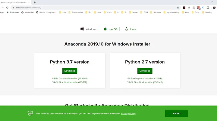 Install Geopandas for Python with Anaconda