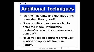 Webinar: Verification and Validation Techniques in Process Simulation Applications