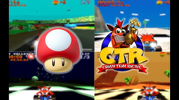 Crash Team Racing (CUSTOM) - Mushroom Cup (CTR in SMK)