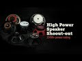 EVM 12L, Eminence and Celestion high power speaker shootout