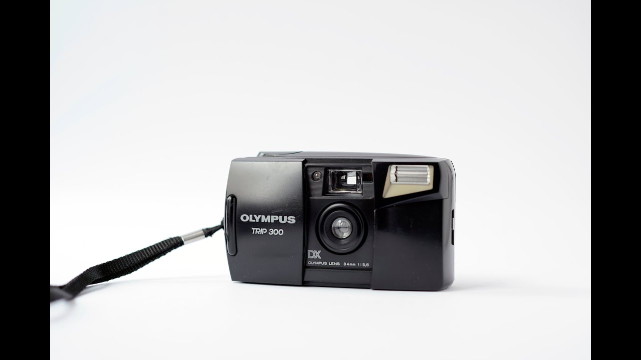 Olympus TRIP 300 camera 35mm film - YouTube