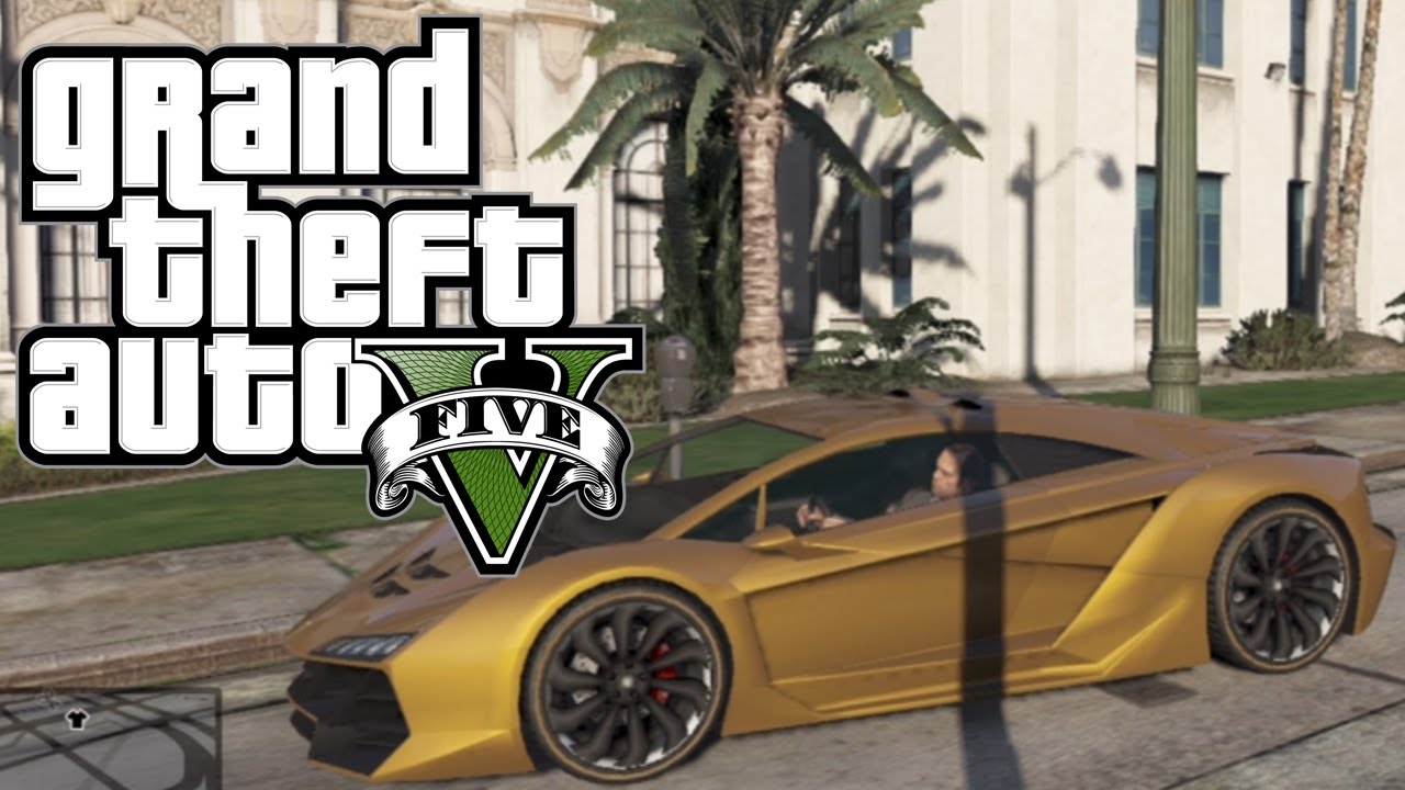 GTA 5 Online How To Get A Gold Zentorno! Best Gold Paint Job Trick