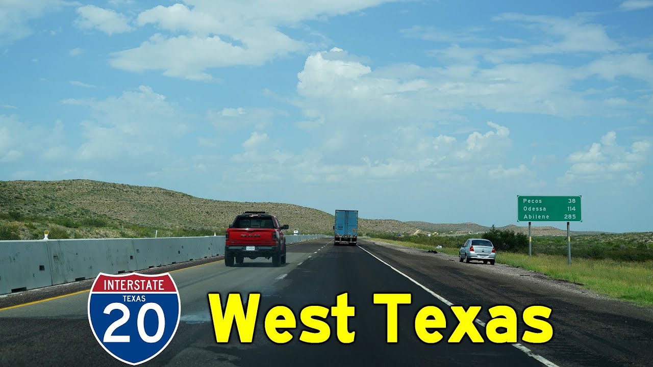 2K22 (EP 24) Interstate 20 in Texas The First 42 Miles YouTube