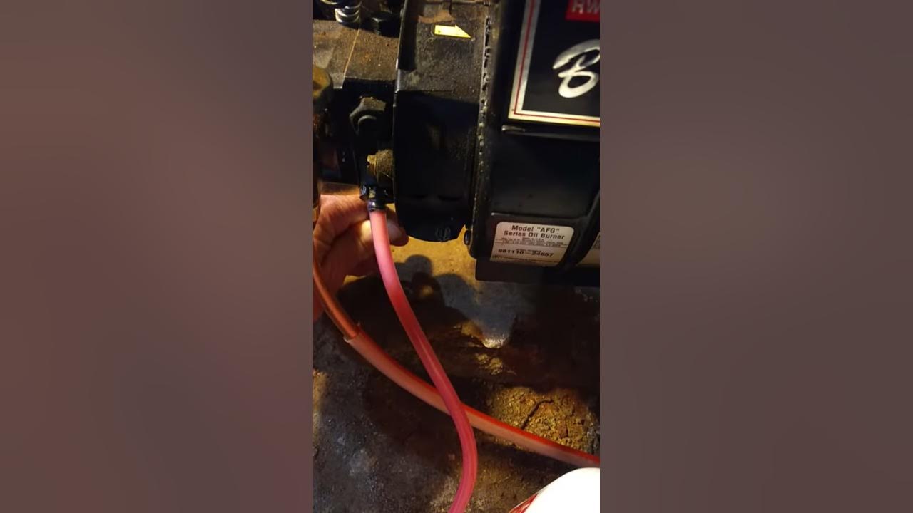 How to Prime Beckett oil burner. YouTube