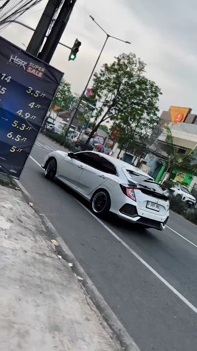 CIVIC PASANG BBK HSR PLUS VELG HSR BOB R18 #hsrkenjeran #hsrwheel