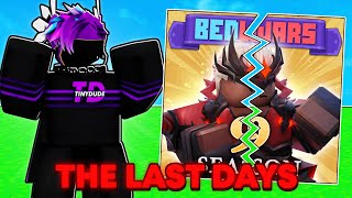 The LAST DAYS of Roblox Bedwars Season 9.. by TinyDude 15,817 views 1 month ago 9 minutes, 15 seconds