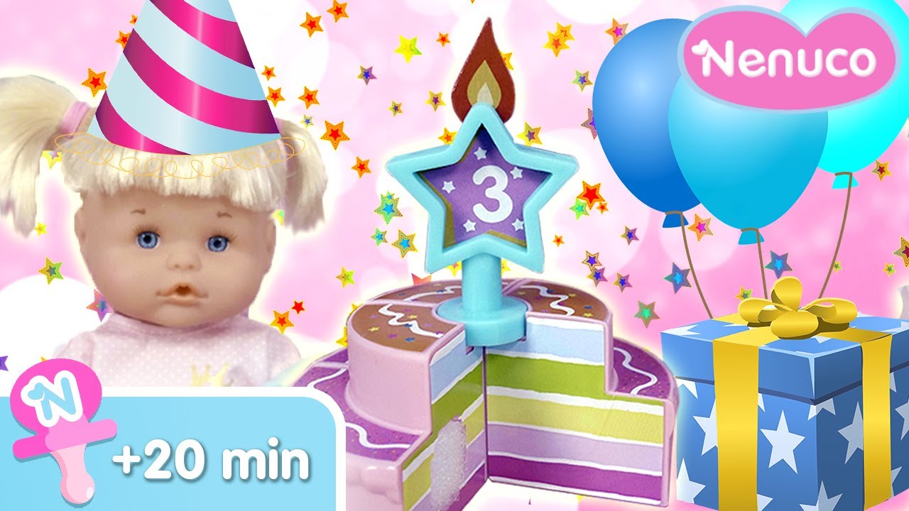 Épisodes complets de Nenuco 🥳🎂  Fête d'anniversaire avec Nenuco 🎁 Plus de 20 minutes de vidéos