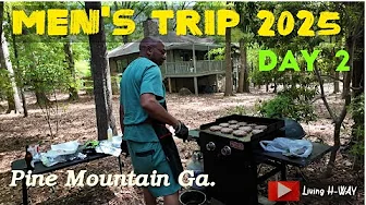 REEAADYY! Day 2  "The Cookout"  plus an uninvited guess. 😨 / Calloway Garden. Living H-WAY #wedalife