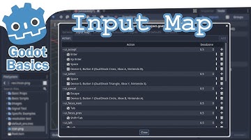 Godot 3.x Basics : Input Map