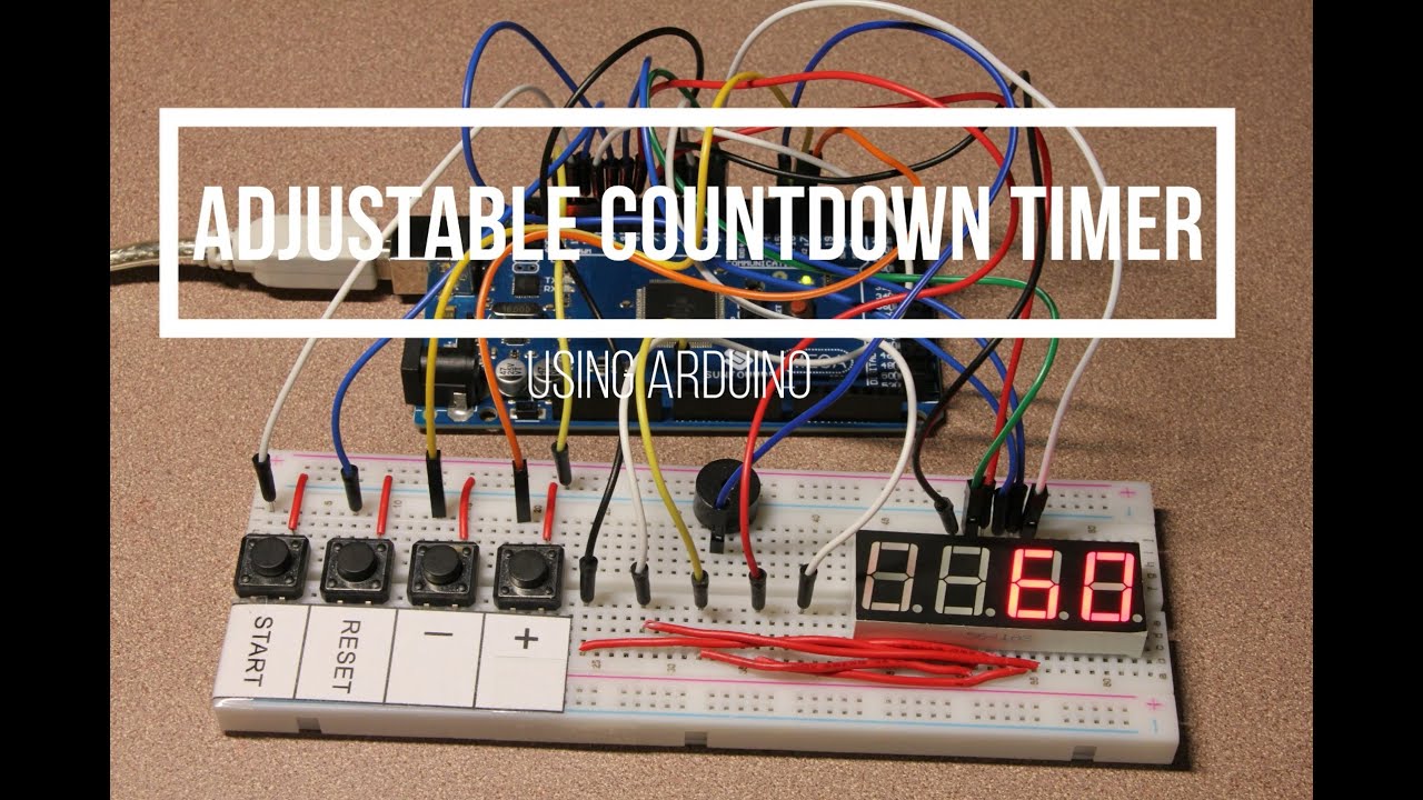 Simple LCD Timer With Arduino UNO 