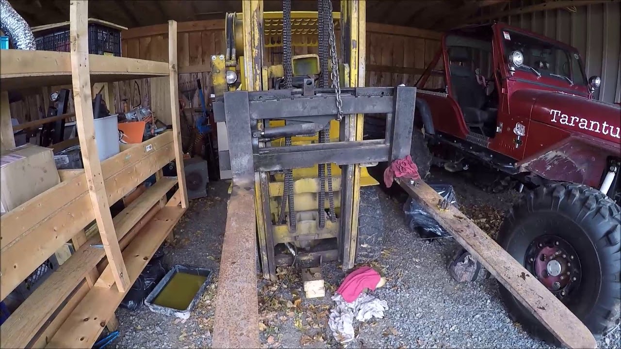 Hyster Fork Lift Repair Part 1 Youtube
