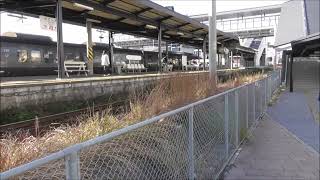 JR九州　  787系 特急きりしま3号宮崎駅～鹿児島中央駅 6003M　 鹿児島駅（栄町）　撮影日2024 1 5