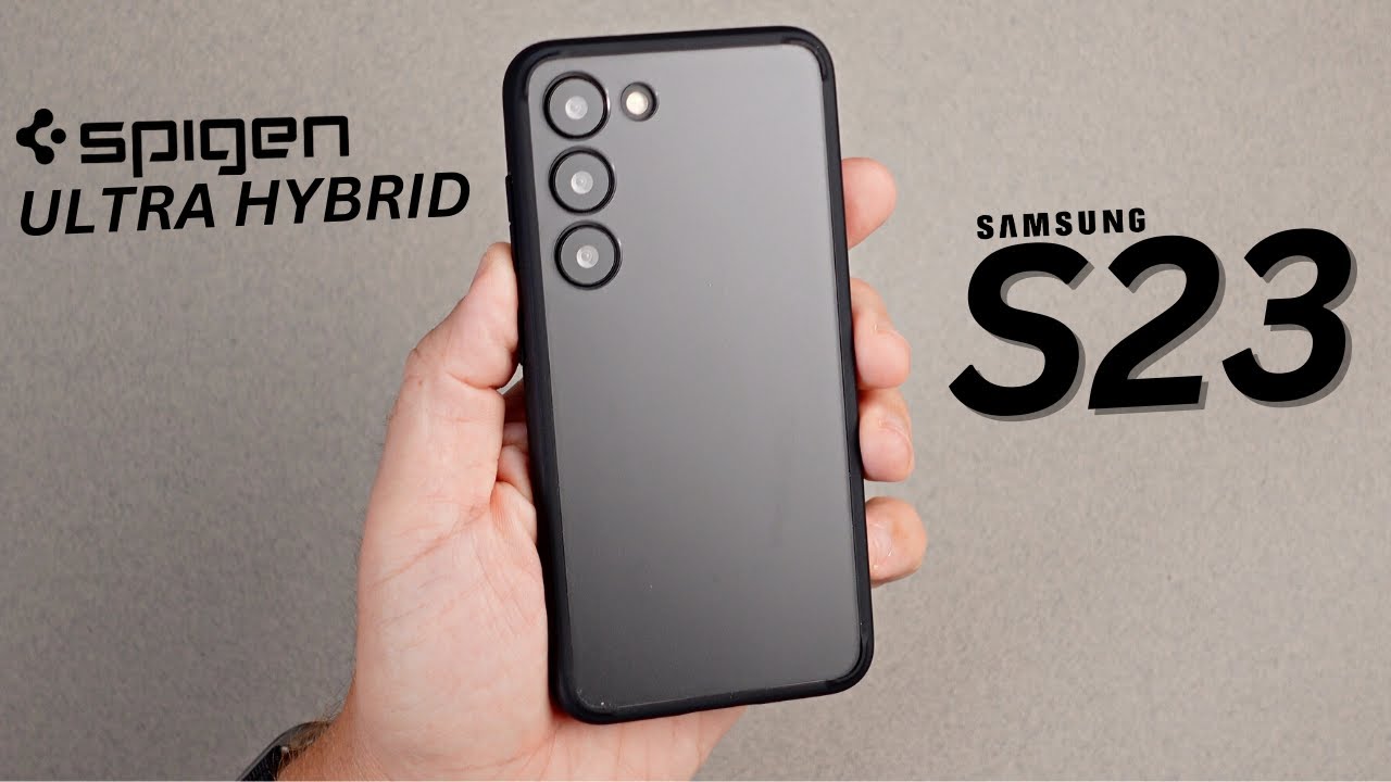 Samsung Galaxy S23 Case - Spigen Ultra Hybrid (Frost Black) 