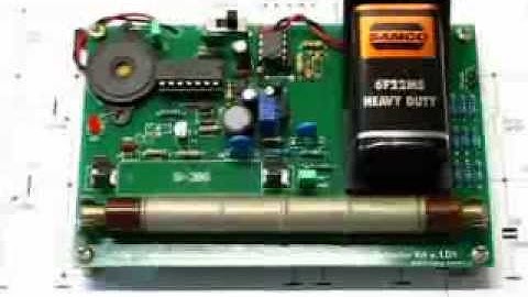 Geiger Counter; Radiation Detector DIY Kit demonstaration with Thorium gas mantle