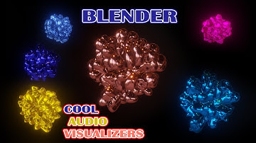 Make anything React to Audio\Music | audio visualizers | BLENDER