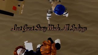 The Last Guest Story Game (All Endings)