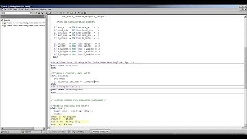 SAS Demonstration Recoding Missing Values