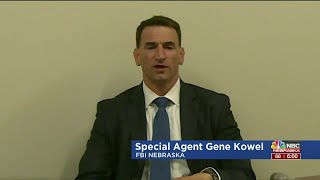 Nebraska FBI holds press conference in North Platte addressing human trafficking, agriculture, cy...