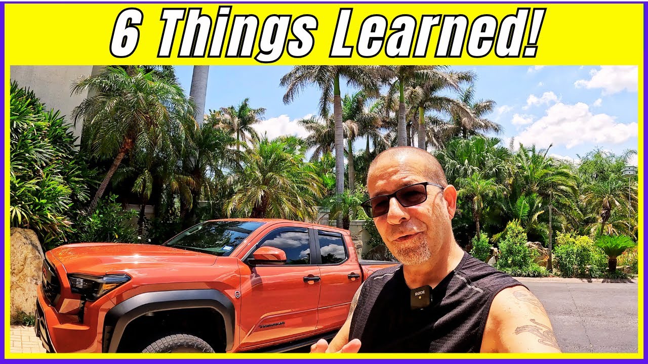 6 Things I've Learned About The 2025 Tacoma - YouTube
