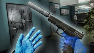 Stealing $1,552,500 Worth of GOLD BARS in VIRTUAL REALITY (Payday VR) screenshot 3