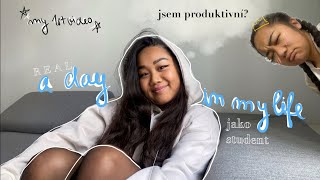 A REALISTIC DAY IN MY LIFE - produktivní, busy, studentský život | Tran Kim Ly