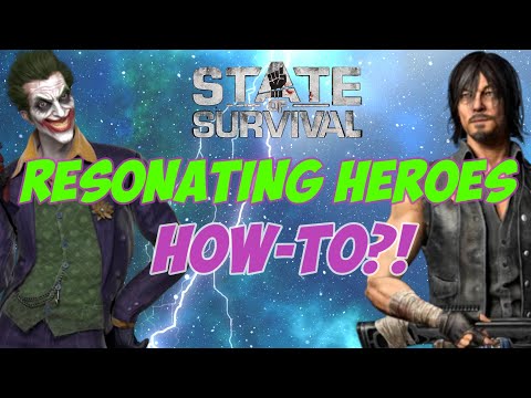 THIS IS HOW YOU SHOULD USE RESONATING HEROES IN STATE OF SURVIVAL!