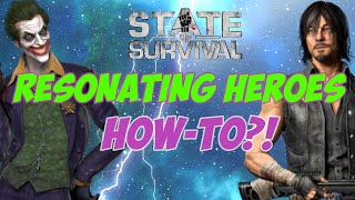 THIS IS HOW YOU SHOULD USE RESONATING HEROES IN STATE OF SURVIVAL! screenshot 3