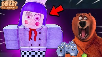 ROBLOX ESCAPE CREEPY LITTLE KITCHEN OBBY! (SCARY OBBY)  With The Grizzly & The Lemmings