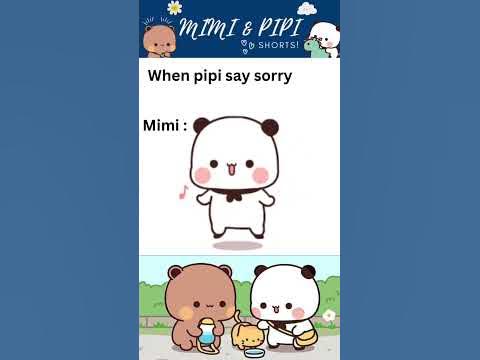 Love and cute panda mimi 🤣 #fyp #funny #relationship #cute #pipi #mimi ...