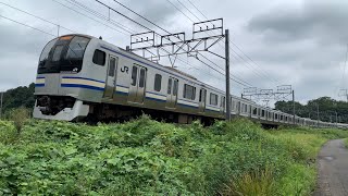 【きしみ音あり】E217系　Y-48編成　通過