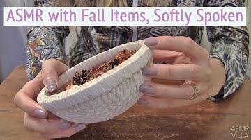 ASMR * Fall Items * Tapping & Scratching * Fast Tapping * Soft Spoken * ASMRVilla