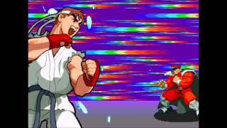 Marvel Super Heroes vs. Street Fighter (Arcade)- Zangief/Ryu Playthrough 1/2