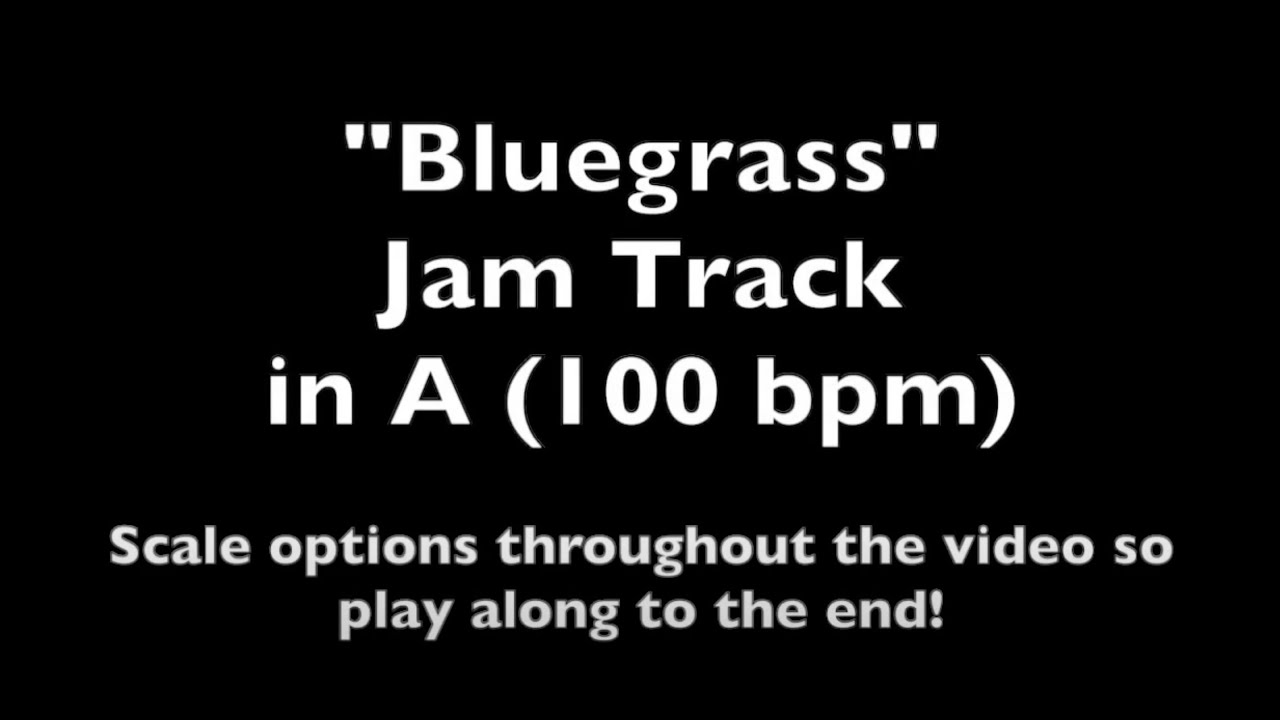 r&b jam track 100bpm am7 to d7 10 minutes with live... Bluegrass Jam Track in A at 100bpm OVER 10 MINUTES LONG! | Tom Strahle ...