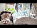 【Small Apartment in japan】On baby visit day, it's a hectic morning!