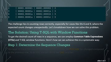 Mastering SQL Count of Rows in Sequential Groups