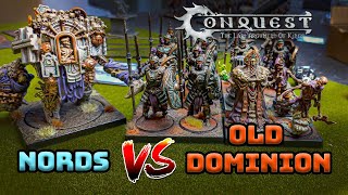 Nords vs Old Dominion Off Centre (Conquest Last Argument of Kings) - Battle Report 1,500pts