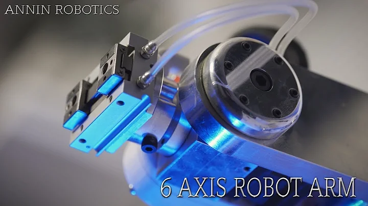 Affordable 6 Axis Desktop Robot Arm - educational & industrial DIY robot kit - Arduino controller