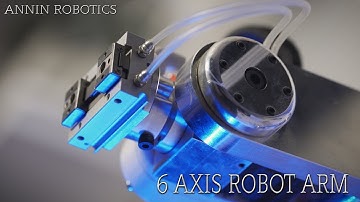 Affordable 6 Axis Desktop Robot Arm - educational & industrial DIY robot kit - Arduino controller