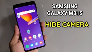 Samsung Galaxy M31S : Hide camera cutout | Hide Notch