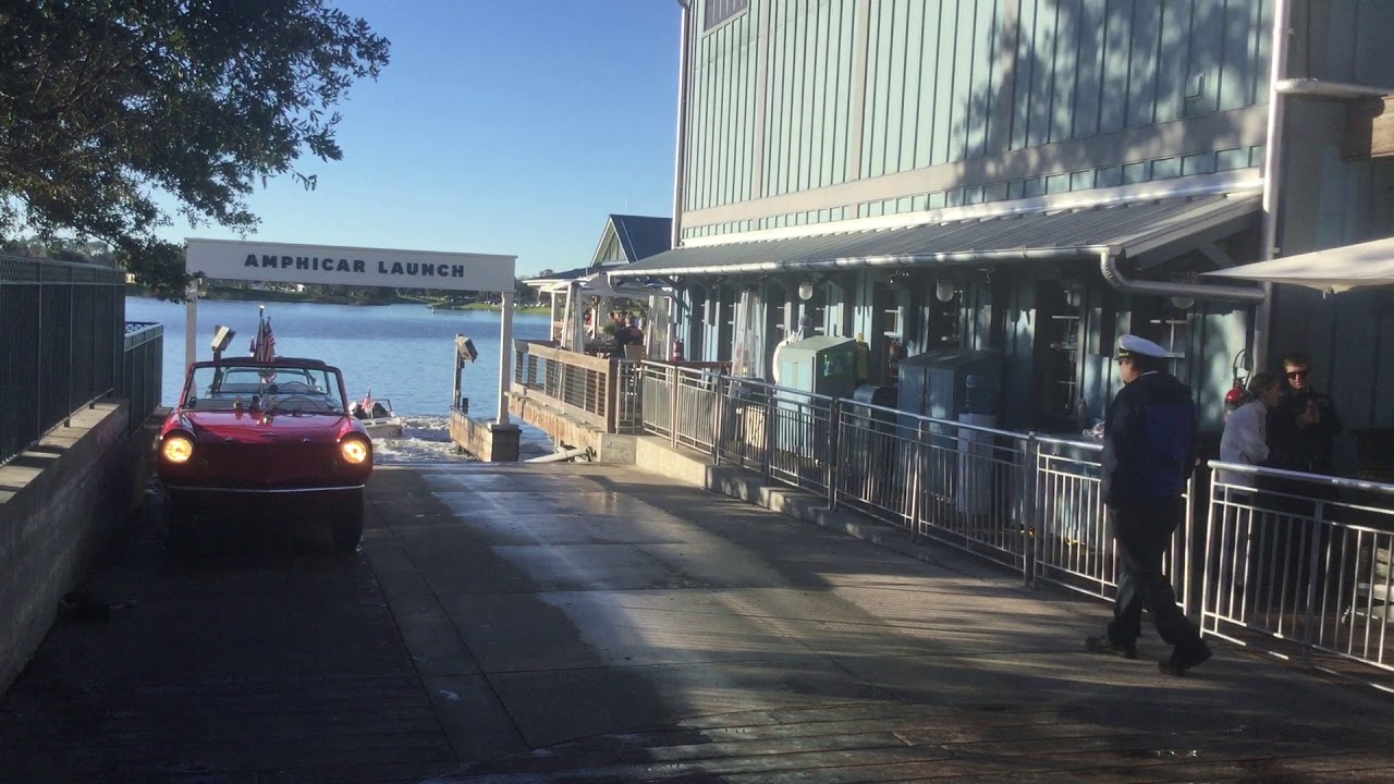 The Car boats at THE BOATHOUSE in DISNEY SPRINGS ORLANDO FLORIDA YouTube